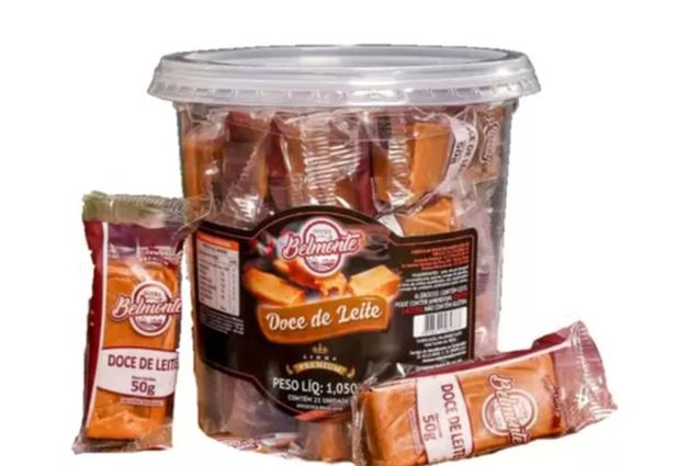 Doce de leite cremoso 21 unidades - Belmonte Menor preço em Doce de leite cremoso 21 unidades - Belmonte
