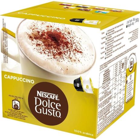 Dolce Gusto Cappuccino 200g c/ 16 Cápsulas (8 Café + 8 Leite) - Nescafé - Nestlé é boa?
