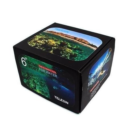 Dome Port Telesin 6 Polegadas à Prova de Água para Gopro Hero4, Hero3+ e Hero3 Menor preço em Dome Port Telesin 6 Polegadas à Prova de Água para Gopro Hero4, Hero3+ e Hero3