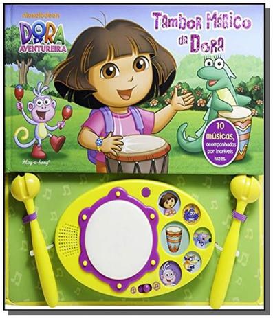 Dora, a aventureira: tambor magico da dora - livro - Dcl Menor preço em Dora, a aventureira: tambor magico da dora - livro - Dcl