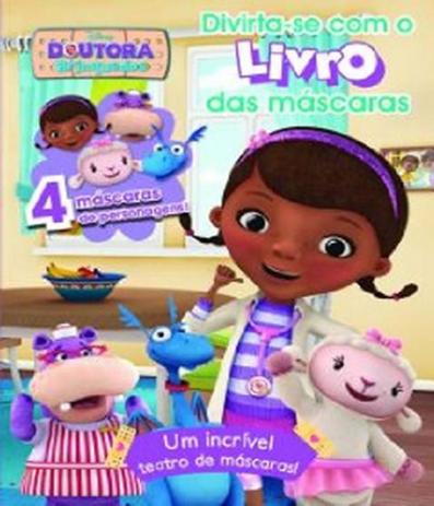 Doutora Brinquedos - Divirta-se Com O Livro Das Mascaras - Dcl Menor preço em Doutora Brinquedos - Divirta-se Com O Livro Das Mascaras - Dcl