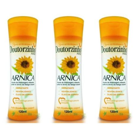 Doutorzinho Arnica Loção Desodorante Corporal 120ml (Kit C/03) Menor preço em Doutorzinho Arnica Loção Desodorante Corporal 120ml (Kit C/03)