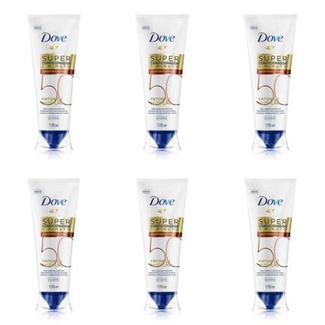 Dove Fator Nutrição 5.0 Condicionador 170ml (Kit C/06) Menor preço em Dove Fator Nutrição 5.0 Condicionador 170ml (Kit C/06)