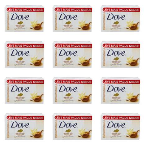 Dove Karité Sabonete Barra 12x90g (Kit C/12) Menor preço em Dove Karité Sabonete Barra 12x90g (Kit C/12)