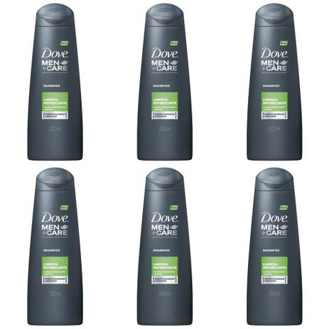 Dove Limpeza Refrescante Shampoo Masculino 200ml (Kit C/06) é boa?