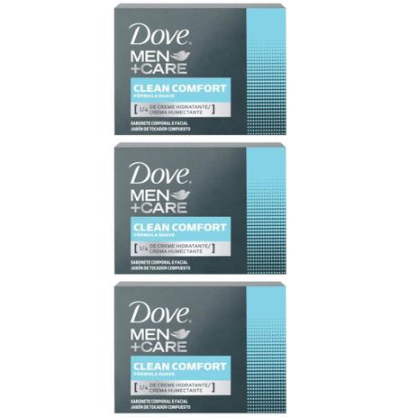 Dove Men Care Clean Comfort Sabonete 90g (Kit C/03) é ruim? Dove Men Care Clean Comfort Sabonete 90g (Kit C/03) é boa?