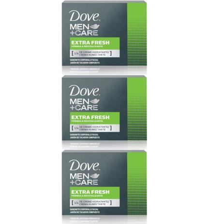Dove Men Care Extra Fresh Sabonete 90g (Kit C/03) é ruim? Dove Men Care Extra Fresh Sabonete 90g (Kit C/03) é boa?