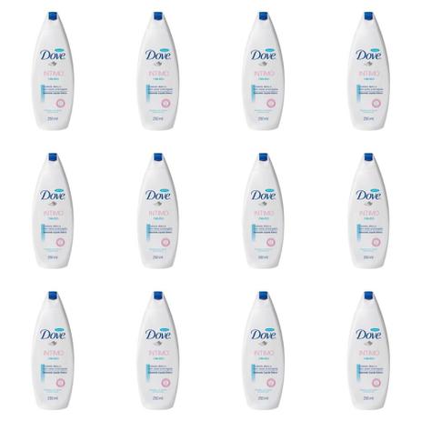 Dove Neutro Sabonete Íntimo 250ml (Kit C/12) Menor preço em Dove Neutro Sabonete Íntimo 250ml (Kit C/12)