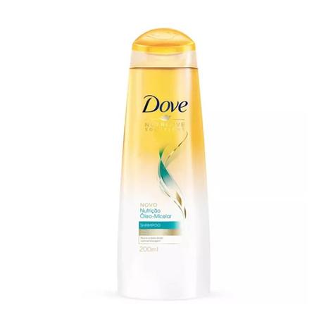 Dove Nutrição Óleo Micelar Shampoo 200ml Menor preço em Dove Nutrição Óleo Micelar Shampoo 200ml