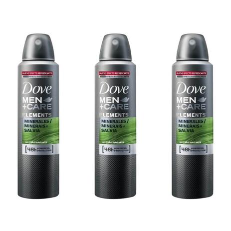 Dove Salvia Desodorante Aerosol Masculino 89g (Kit C/03) é boa?