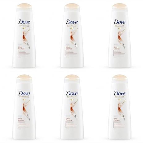 Dove Ultra Cachos Shampoo 400ml (Kit C/06) Menor preço em Dove Ultra Cachos Shampoo 400ml (Kit C/06)