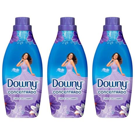 Downy Lírio Roxo Amaciante De Roupas Concentrado 1 L (Kit C/03) Menor preço em Downy Lírio Roxo Amaciante De Roupas Concentrado 1 L (Kit C/03)