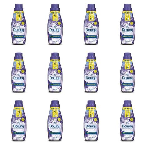 Downy Lírio Roxo Amaciante De Roupas Concentrado 500ml (Kit C/12) Menor preço em Downy Lírio Roxo Amaciante De Roupas Concentrado 500ml (Kit C/12)