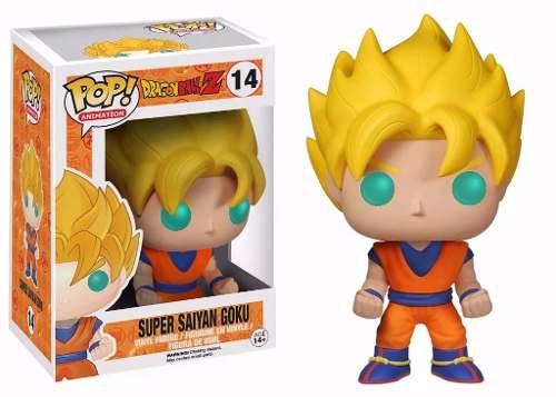 Boneco Brinquedo Articulado 14cm Action Figure Removivel Goku SSJ