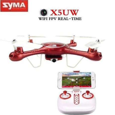 Drone Syma X5uw Fpv Filma Hd (ao Vivo) + Kit Extra Menor preço em Drone Syma X5uw Fpv Filma Hd (ao Vivo) + Kit Extra