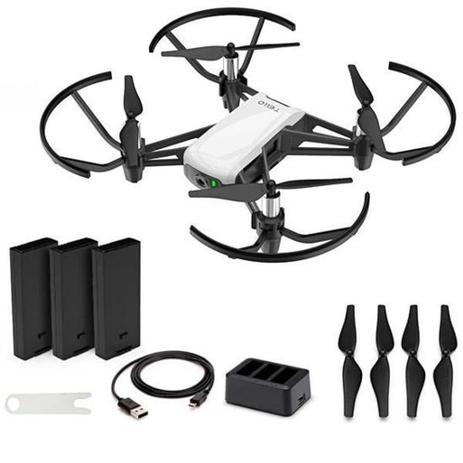 Drone Tello Boost Combo Powered BY Dji Com Câmera HD- Anatel Menor preço em Drone Tello Boost Combo Powered BY Dji Com Câmera HD- Anatel
