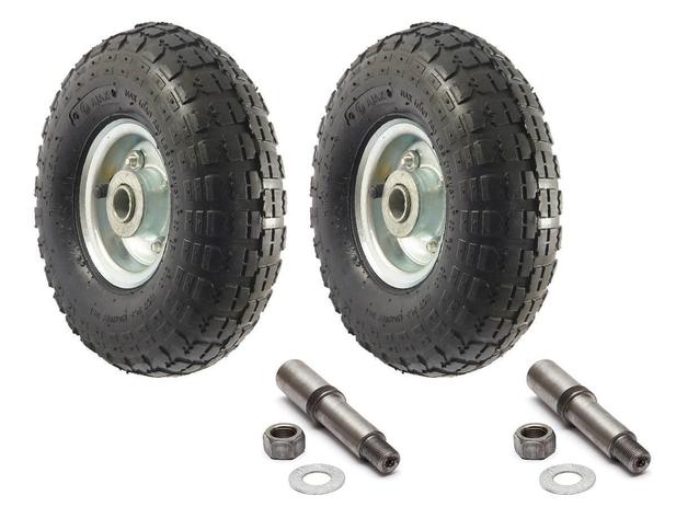 Duas Rodas Pneumáticas 3.50-4 3/4 carga 150 kg e 2 Eixo - Jli Menor preço em Duas Rodas Pneumáticas 3.50-4 3/4 carga 150 kg e 2 Eixo - Jli
