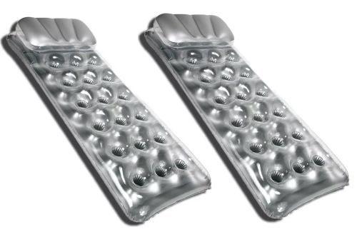 Duas unidades do Colchão Flutuante Boia Inflável Intex 58894 Menor preço em Duas unidades do Colchão Flutuante Boia Inflável Intex 58894