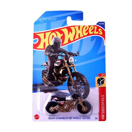 Ducati Scrambler Hot Wheels Edition Daredevils 2022 - Mattel é boa?