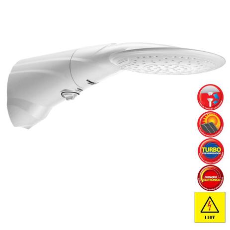 Ducha Advanced Turbo Temperatura Eletrônica Lorenzetti 5500w 110v com Haste Prolongadora Menor preço em Ducha Advanced Turbo Temperatura Eletrônica Lorenzetti 5500w 110v com Haste Prolongadora