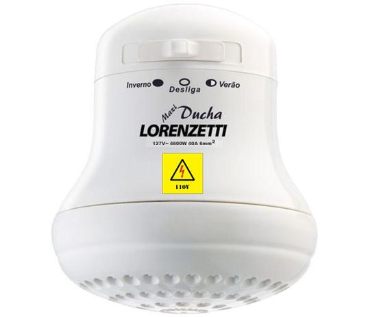 Ducha Chuveiro Banho Maxi Ducha Lorenzetti 127v 4600w Menor preço em Ducha Chuveiro Banho Maxi Ducha Lorenzetti 127v 4600w