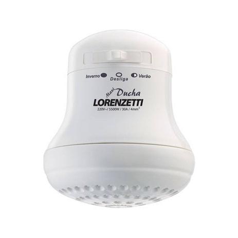 Ducha Chuveiro Banho Maxi Ducha Lorenzetti 220v 5500w + Resistência Brinde Menor preço em Ducha Chuveiro Banho Maxi Ducha Lorenzetti 220v 5500w + Resistência Brinde