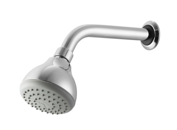 Ducha chuveiro Omega 1955 C acabamento cromado Meber Metais Menor preço em Ducha chuveiro Omega 1955 C acabamento cromado Meber Metais
