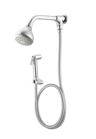 Ducha chuveiro Omega 1955 C com desviador acabamento cromado Meber Metais Menor preço em Ducha chuveiro Omega 1955 C com desviador acabamento cromado Meber Metais