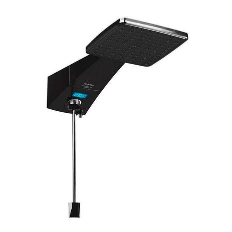 Ducha Digital Quadratta Plus Preta 7700w 220v - Hydra Menor preço em Ducha Digital Quadratta Plus Preta 7700w 220v - Hydra