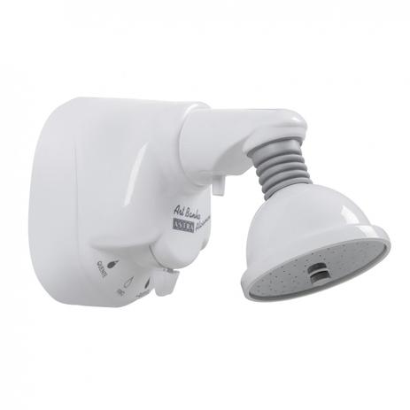 Ducha Elétrica Articulável Art Banho Alcance 6800W Astra 220V Branco Menor preço em Ducha Elétrica Articulável Art Banho Alcance 6800W Astra 220V Branco