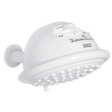 Ducha Elétrica Divina Ducha 5500W 127V DD55V1 Astra Branco Menor preço em Ducha Elétrica Divina Ducha 5500W 127V DD55V1 Astra Branco