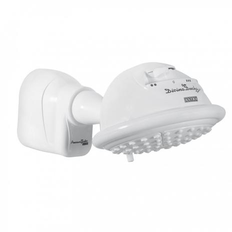 Ducha Elétrica Divina Turbo 7500W Astra 220V Branco Menor preço em Ducha Elétrica Divina Turbo 7500W Astra 220V Branco