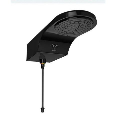 Ducha Eletrônica Hydra Fit Preta - 127V 5500W Menor preço em Ducha Eletrônica Hydra Fit Preta - 127V 5500W