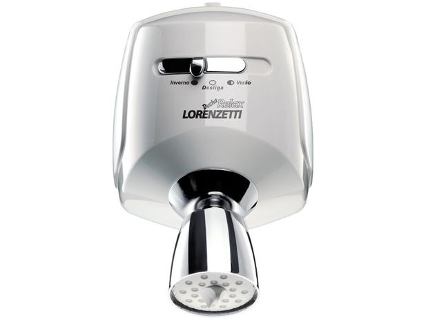 Ducha Eletrônica Lorenzetti Relax 5500W - Multitemperaturas Cromada