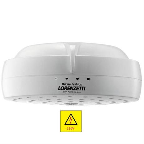 Ducha Fashion Lorenzetti 220v 6800w Branca é boa?