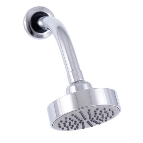 Ducha fria Slim 10cm 12304110 de parede sem desviador cromada Perflex Menor preço em Ducha fria Slim 10cm 12304110 de parede sem desviador cromada Perflex