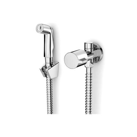Ducha Higiênica com Derivação Fit Cromada - Celite Menor preço em Ducha Higiênica com Derivação Fit Cromada - Celite