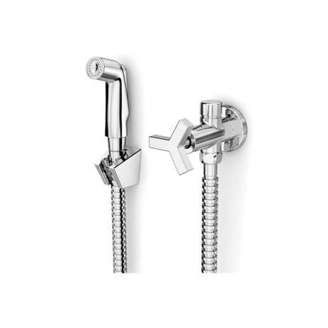 Ducha Higiênica com Derivação Up Cromada - Celite Menor preço em Ducha Higiênica com Derivação Up Cromada - Celite