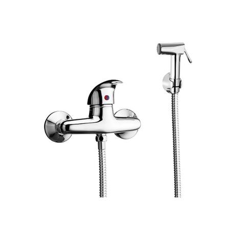 Ducha Higiênica com Misturador Monocomando Allure Cromada - Lorenzetti Menor preço em Ducha Higiênica com Misturador Monocomando Allure Cromada - Lorenzetti