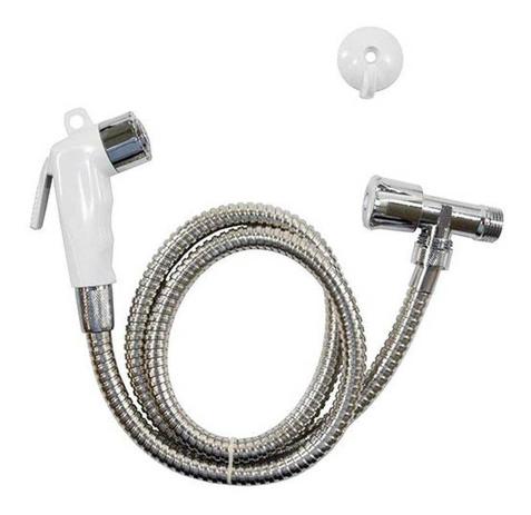 Ducha Higiênica Completa Com Gatilho Abs Branco 1/4 De Volta - MAXFORTE Menor preço em Ducha Higiênica Completa Com Gatilho Abs Branco 1/4 De Volta - MAXFORTE