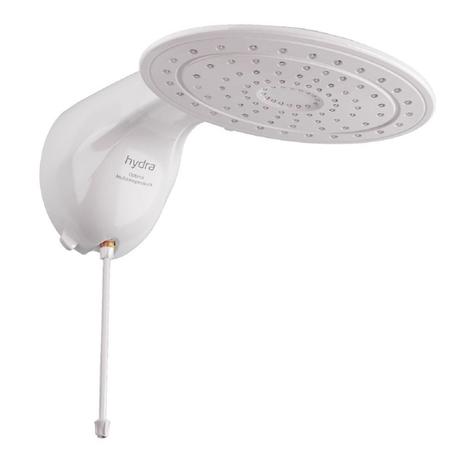 Ducha Hydra Multitemperatura 8T 220V 6800W Optima Branca - Hydra-corona Menor preço em Ducha Hydra Multitemperatura 8T 220V 6800W Optima Branca - Hydra-corona