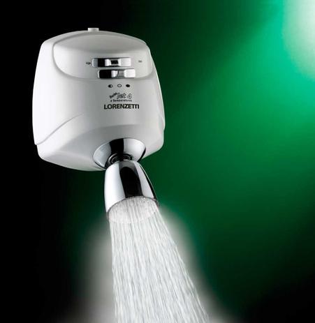 Ducha Jet 4 Branco com Cromado 5500W Jato Inteligente e Multidirecional - 110V - Lorenzetti Menor preço em Ducha Jet 4 Branco com Cromado 5500W Jato Inteligente e Multidirecional - 110V - Lorenzetti