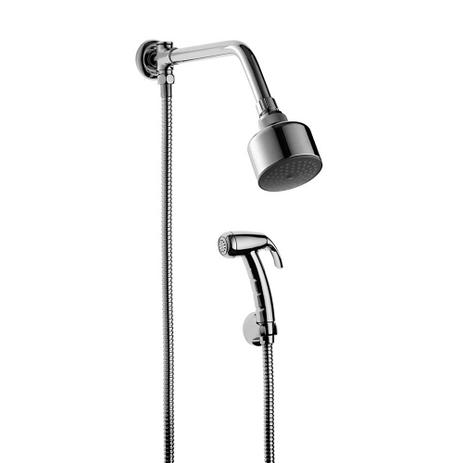 Ducha LorenStorm com Desviador Ducha Manual e Flexível de 1,80m Lorenzetti Menor preço em Ducha LorenStorm com Desviador Ducha Manual e Flexível de 1,80m Lorenzetti