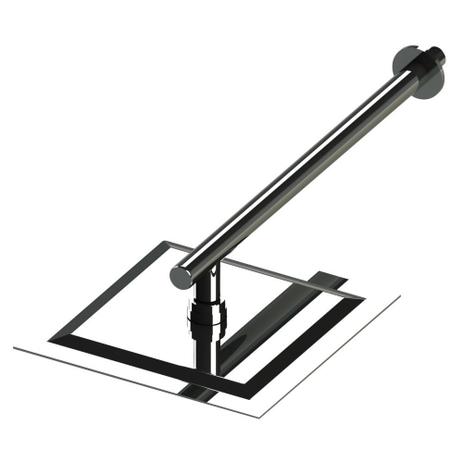 Ducha quadrada 25 x 25 cm aço inox c/ cano de 1/2 - sodramar - D3 equipamentos Menor preço em Ducha quadrada 25 x 25 cm aço inox c/ cano de 1/2 - sodramar - D3 equipamentos