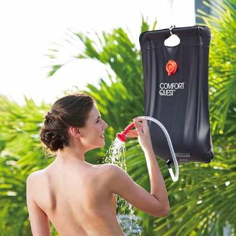 Ducha Solar Portátil De 20 Litros Piscina E Camping Bestway Menor preço em Ducha Solar Portátil De 20 Litros Piscina E Camping Bestway