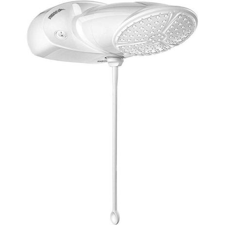 Ducha TopJet Eletronica Lorenzetti 220v 6800w Branca Chuveiro com Haste Prolongadora 30cm Menor preço em Ducha TopJet Eletronica Lorenzetti 220v 6800w Branca Chuveiro com Haste Prolongadora 30cm
