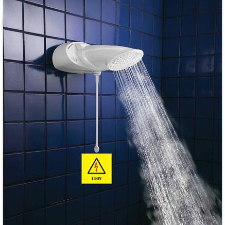 Ducha TopJet Eletronica TURBO Lorenzetti 127v 5500w Branca Chuveiro com Haste Prolongadora 30cm Menor preço em Ducha TopJet Eletronica TURBO Lorenzetti 127v 5500w Branca Chuveiro com Haste Prolongadora 30cm