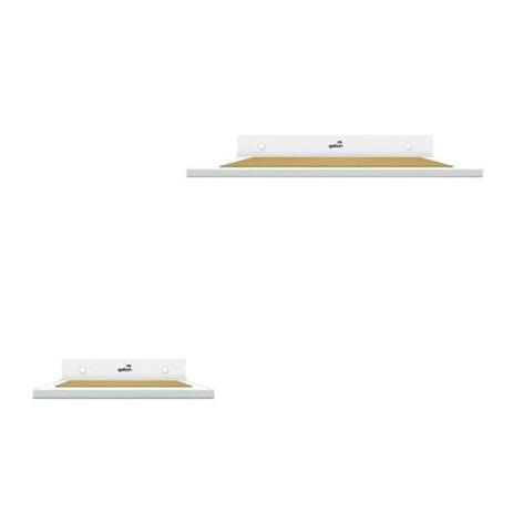 Duo de Prateleiras para gato HomeCat Branca - Kit com 2 - Gatton Menor preço em Duo de Prateleiras para gato HomeCat Branca - Kit com 2 - Gatton