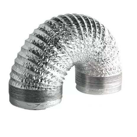 Duto Flexível Aluminizado Duto Flexível De Alumínio 16CM Por Metro - Eluma Menor preço em Duto Flexível Aluminizado Duto Flexível De Alumínio 16CM Por Metro - Eluma