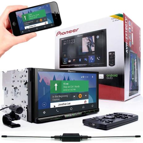 DVD 2 Din Automotivo Pioneer 7” Avh-Z9180tv Bluetooth TV Espelhamento Wireless (Android) Wi-Fi Entrada Comando de Volante e 2 Câmeras de Ré Menor preço em DVD 2 Din Automotivo Pioneer 7” Avh-Z9180tv Bluetooth TV Espelhamento Wireless (Android) Wi-Fi Entrada Comando de Volante e 2 Câmeras de Ré